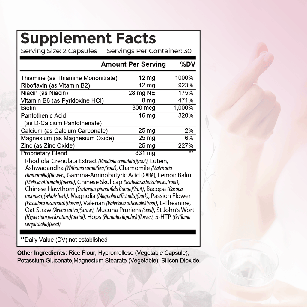 Calm Daily Stress Support Supplement