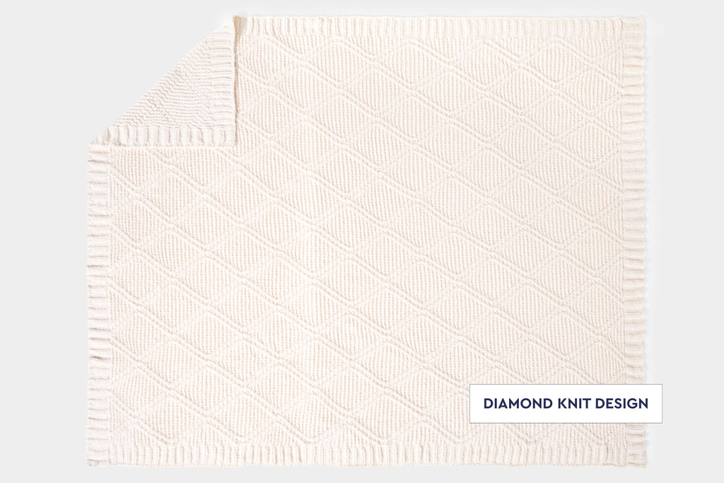 Diamond Chenille Throw Blanket