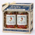 Lady May Sweet & Spicy Pickled Okra – 2 Pack (24oz Jars) – Southern Style Whole Fresh Okra Pods – Small Batch Restaurant Made – Sweet Heat with Jalapeño & Garlic