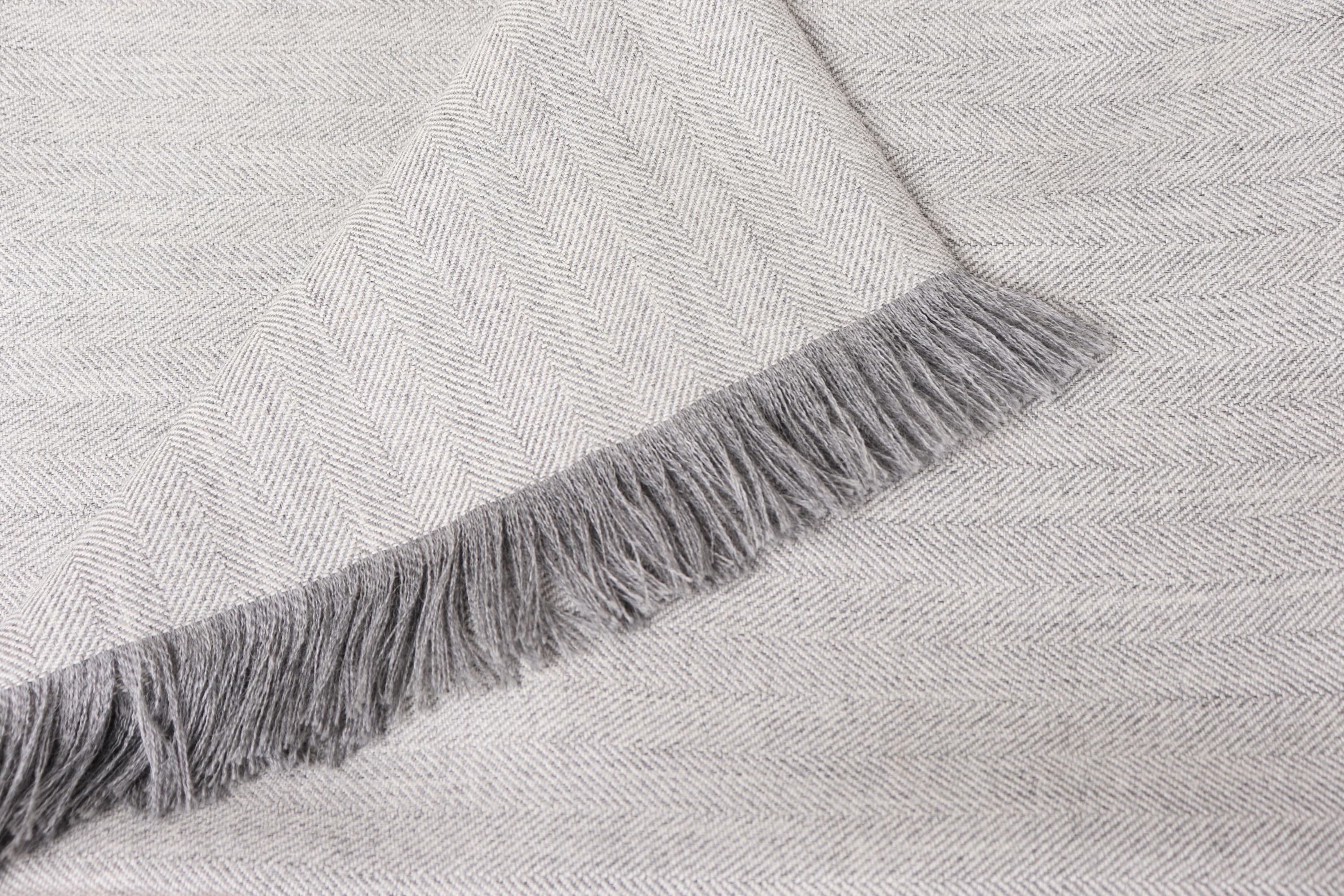 Baby Alpaca Throw Blanket